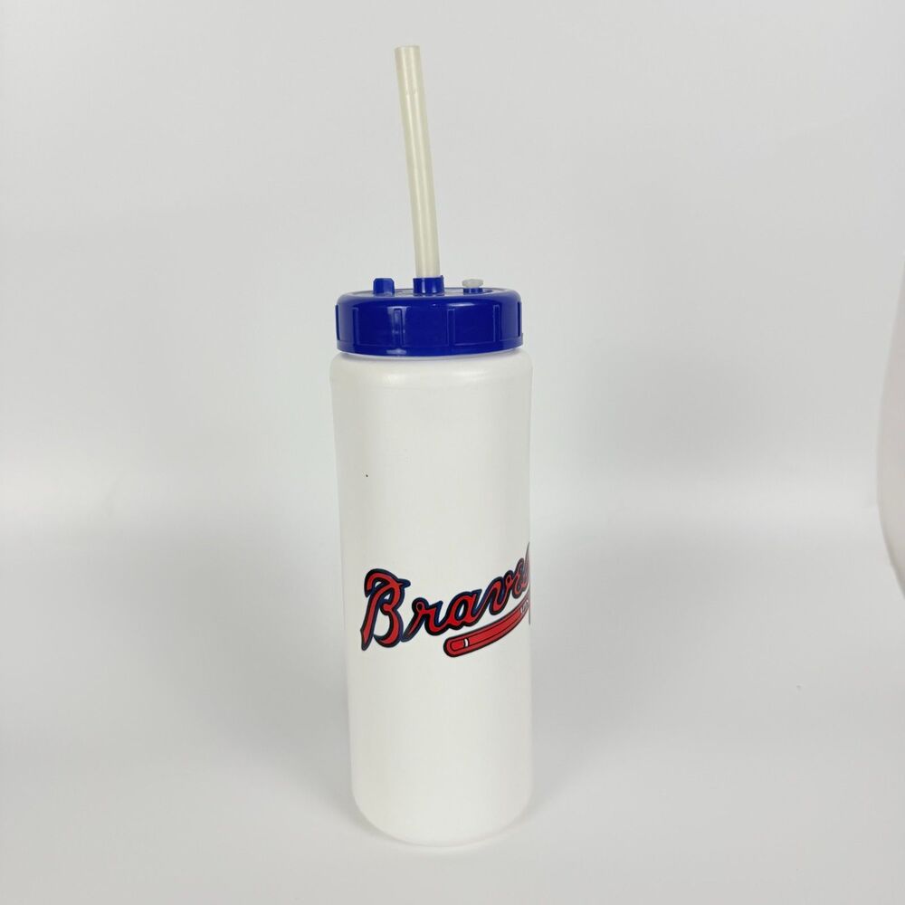 Vintage MLB Atlanta Braves Souvenir Water Bottle Gatorade